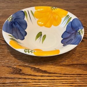 Floral Ceramic Serving Bowl